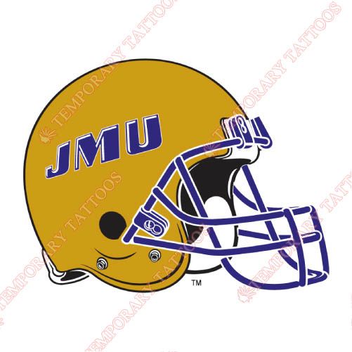 James Madison Dukes Customize Temporary Tattoos Stickers NO.4699